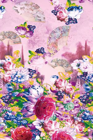花卉印花花型图片