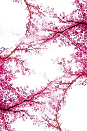 手绘印花花型图片