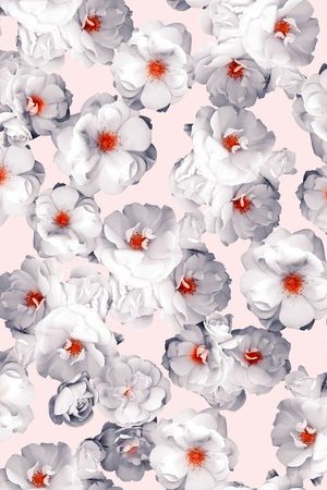 flowers印花花型图片