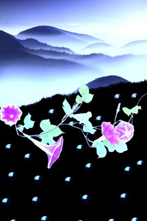风景印花花型图片