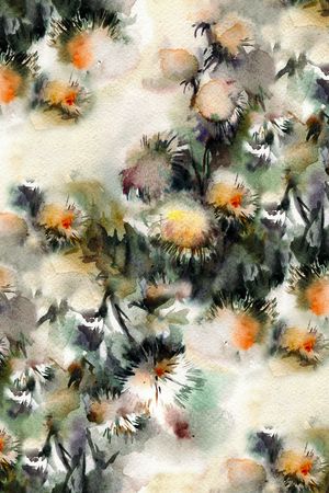 花卉印花花型图片
