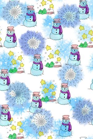 卡通印花花型图片