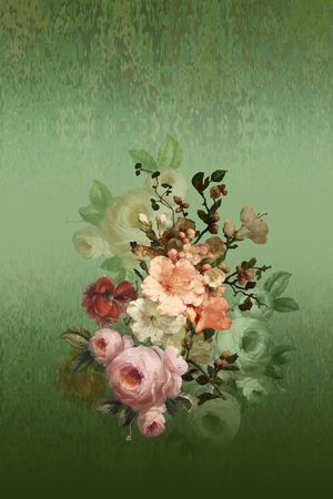 定位花印花花型图片