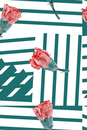花卉印花花型图片