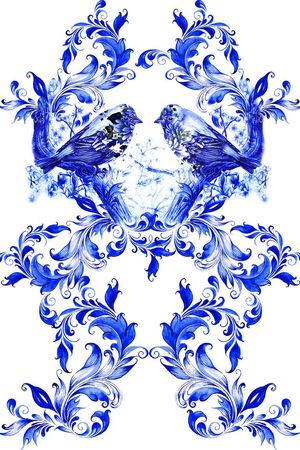 民族风印花花型图片