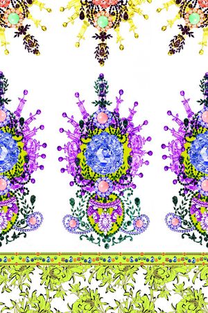 珠宝钻石印花花型图片