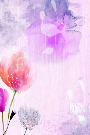 花卉印花花型图片