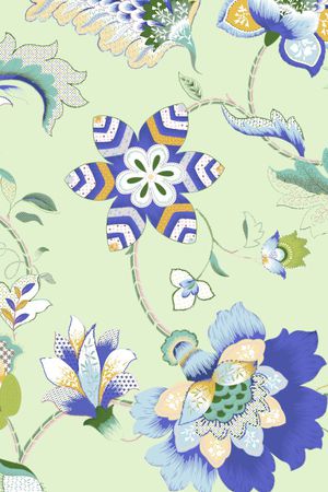 花卉印花花型图片