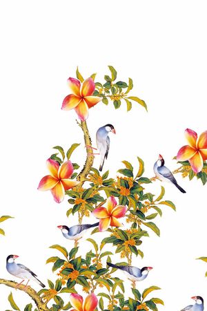 潮流时尚印花花型图片