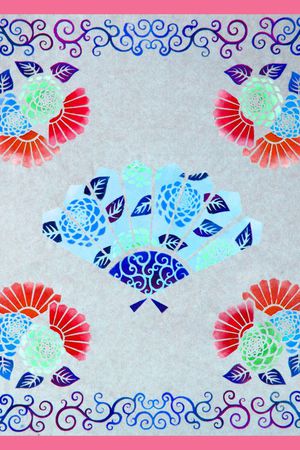 Chinese印花花型图片