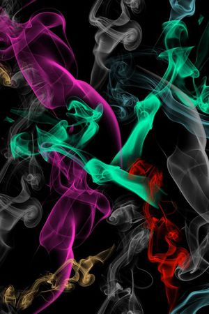 抽象印花花型图片