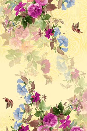 时尚印花花型图片