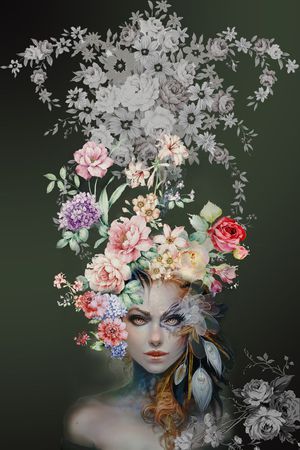 T恤印花花型图片