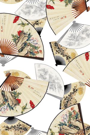 创意服装面料印花花型图片