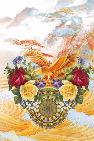 花卉印花花型图片