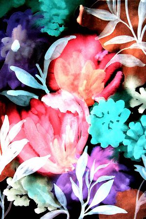 floral印花花型图片