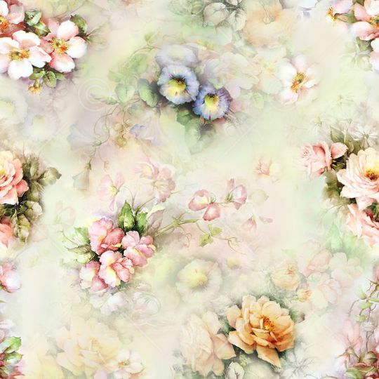 家纺印花花型图片