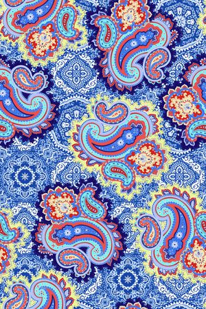 佩斯利印花花型图片