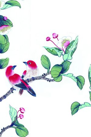 写意印花花型图片