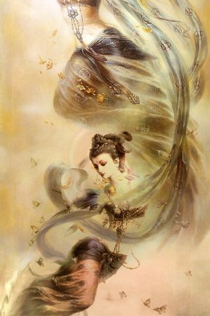 中国风印花花型图片