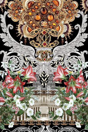 潮流时尚印花花型图片