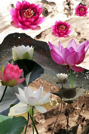 时尚印花花型图片