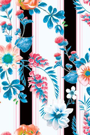 原创印花花型图片