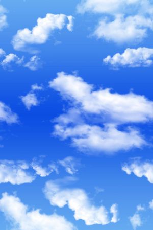 天空印花花型图片