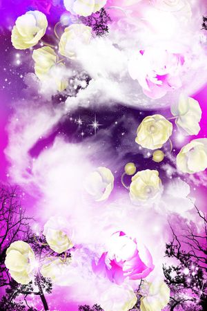 梦幻印花花型图片