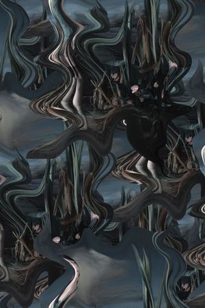 复古印花花型图片