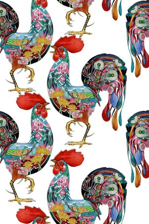 时尚印花花型图片