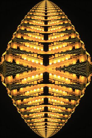渐变印花花型图片