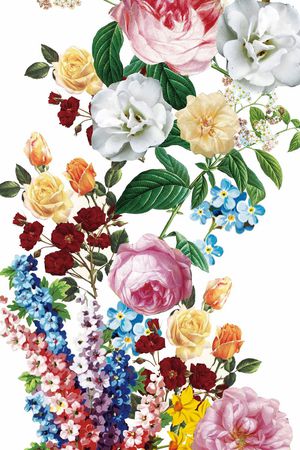 花卉印花花型图片