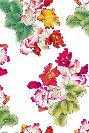 花卉印花花型图片