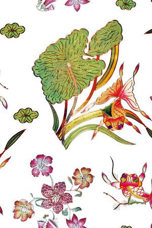 中国风印花花型图片