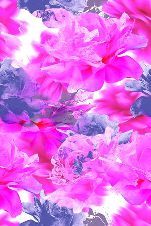 抽象唯美印花花型图片
