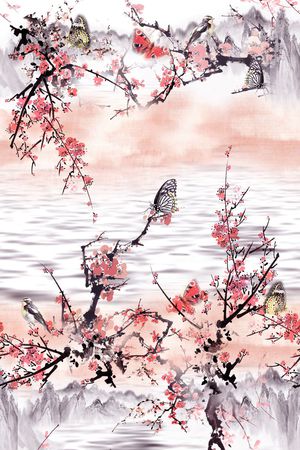 女装印花花型图片