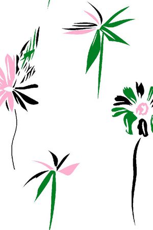 小碎花印花花型图片