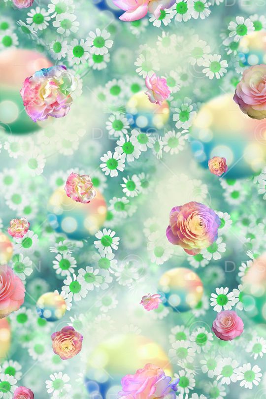花卉印花花型图片