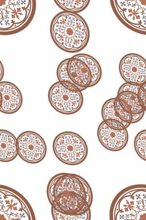自然印花花型图片