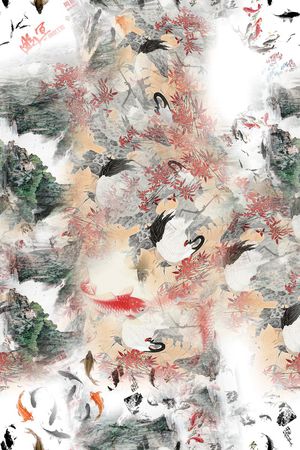 时尚印花花型图片