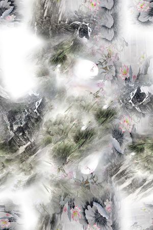 民族风印花花型图片