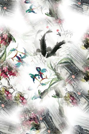 时尚印花花型图片