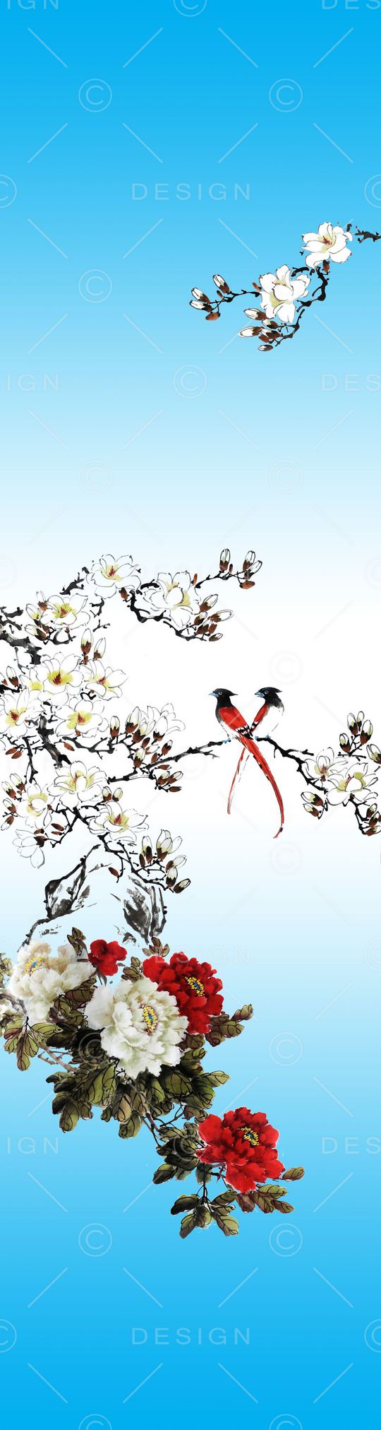 数码定位印花花型图片