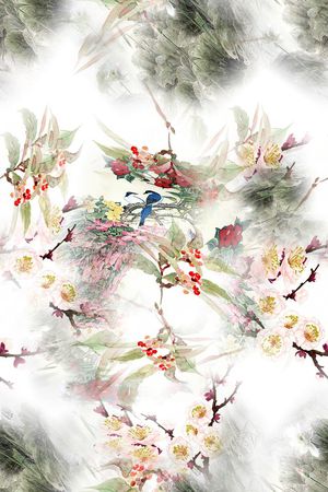 时尚印花花型图片