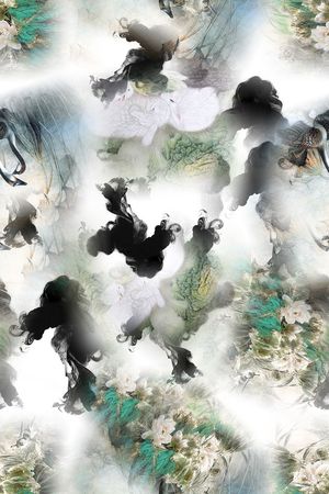 时尚印花花型图片