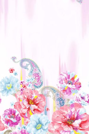 抽象印花花型图片