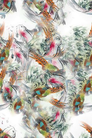 时尚印花花型图片