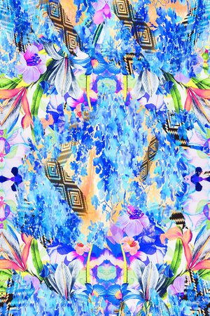 流行时尚印花花型图片