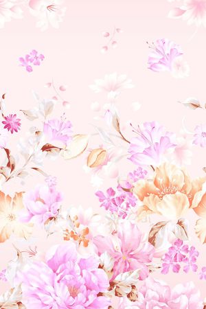 花卉印花花型图片